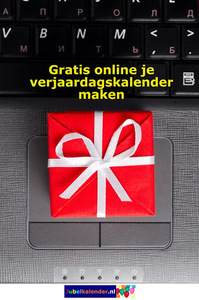 Gratis verjaardagskalender - Jubelkalender