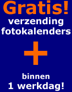 Gratis verzending foto verjaardagskalenders in 1 dag!