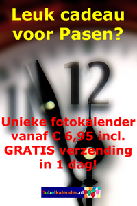 Leuk cadeau voor Pasen - foto verjaardagskalender maken