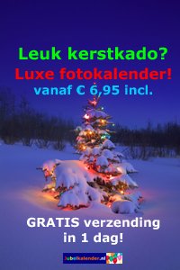Leuk kerst cadeau - foto verjaardagskalender maken