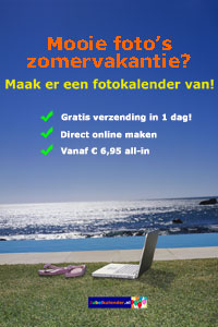 Mooie foto's zomervakantie - verjaardagskalender maken