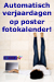 Poster verjaardagskalender met verjaardagen afgedrukt